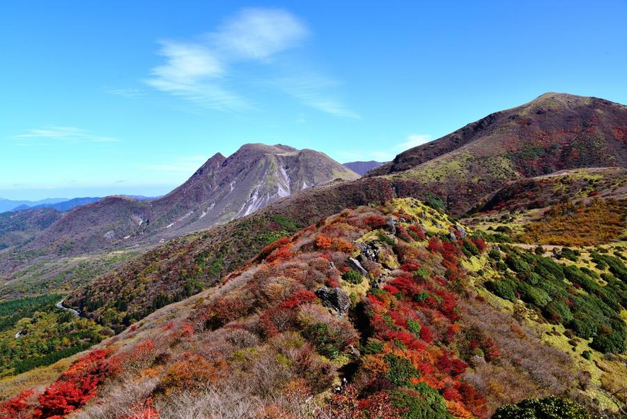 Kuju Mountain Range: Mt. Kuju and Mt. Nakadake Circuit
