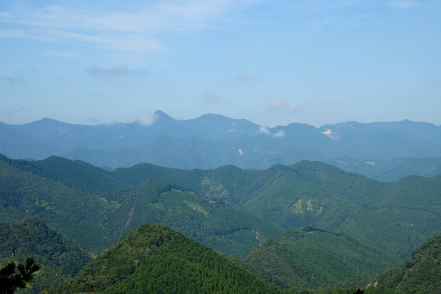 Panoramic view from Hyakken-gura