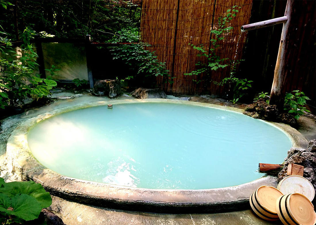 Open-air hot springs